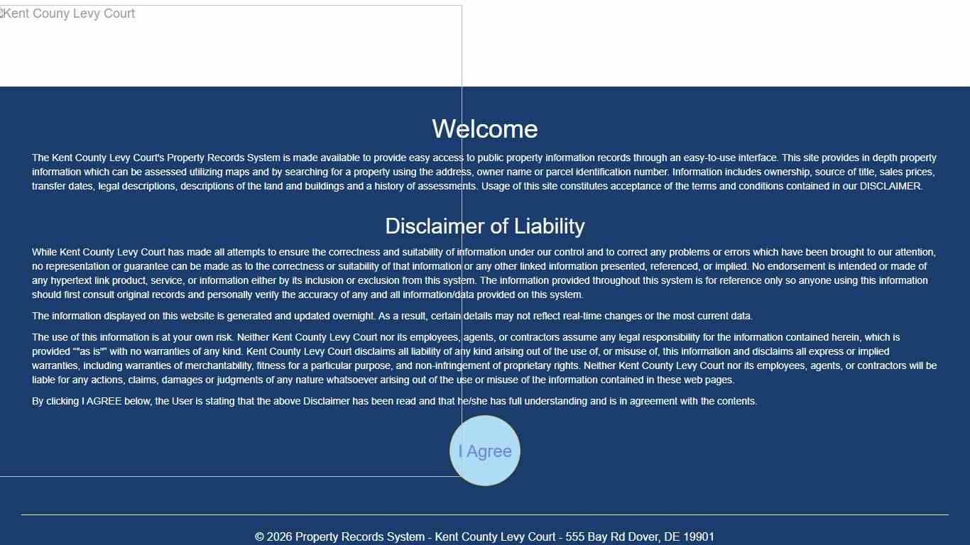 Kent County Levy Court - Property Records System